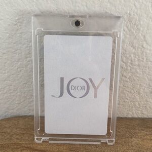 Dior JOY Fragrance Ten of Spades Playing Card